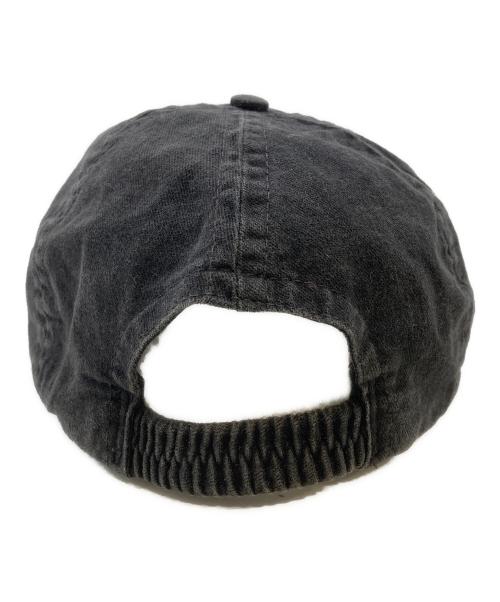 stussy（ステューシー）stussy (ステューシー) ロゴ刺繍キャップ ブラックの古着・服飾アイテム