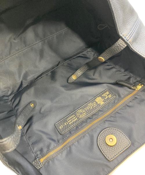 Felisi（フェリージ）Felisi (フェリージ) レザートートバッグ ネイビーの古着・服飾アイテム