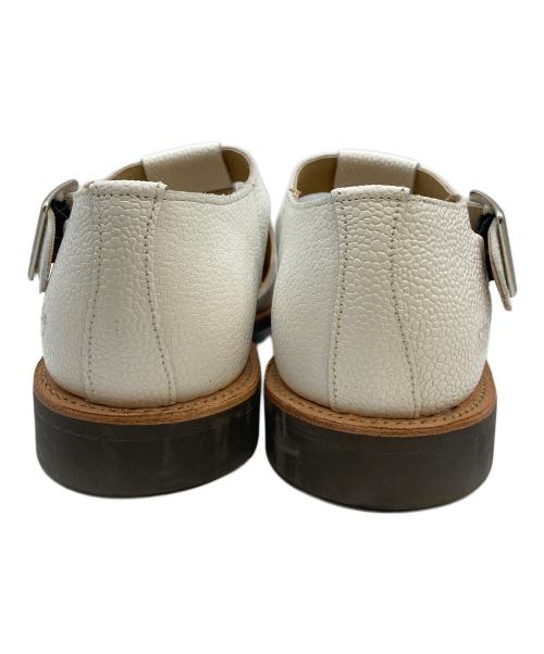 SANDERS（サンダース）SANDERS (サンダース) MILITARY SANDAL ホワイト サイズ:8の古着・服飾アイテム