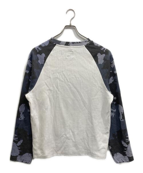 FLEX WIT ME（フレックスウィットミー）FLEX WIT ME (フレックスウィットミー) サーマルカットソー グレー サイズ:Lの古着・服飾アイテム