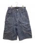 FAF（エフエーエフ）の古着「NEWCOMMUNE BAGGY DENIM SHORTS」｜インディゴ