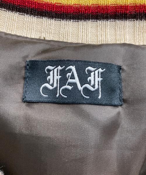 FAF（エフエーエフ）FAF (エフエーエフ) Leather Suka Jacket ブラウン サイズ:2の古着・服飾アイテム