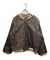 FAF（エフエーエフ）の古着「Leather Suka Jacket」｜ブラウン
