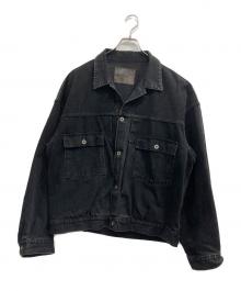 refomed（リフォメッド）の古着「OLD MAN DENIM JACKET "USED"」｜ブラック
