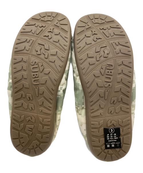SUBU（スブ）SUBU (スブ) YOUTHQUAKE デジタルカモシューズ グリーン サイズ:JP27-28/EU43-44/US9.5-10.5の古着・服飾アイテム