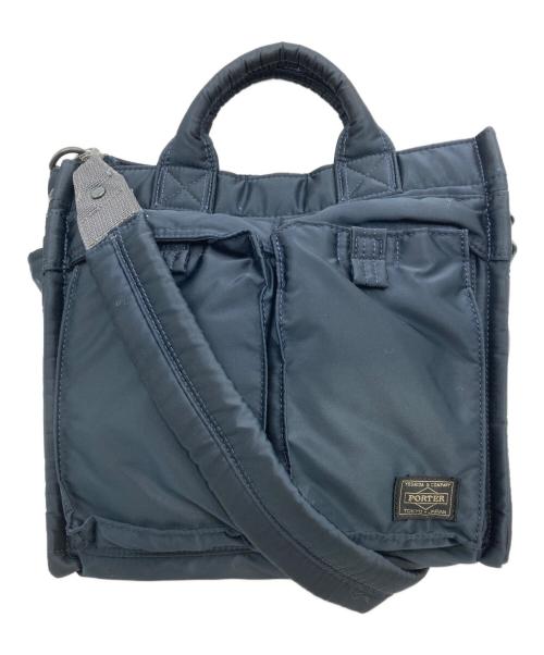 PORTER（ポーター）PORTER (ポーター) 2WAY VERTICAL TOTE BAG(S) ネイビー / アイアンブルーの古着・服飾アイテム