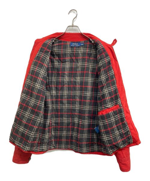 POLO RALPH LAUREN（ポロ・ラルフローレン）POLO RALPH LAUREN (ポロ・ラルフローレン) 中綿スイングトップ レッド サイズ:Mの古着・服飾アイテム
