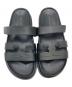 中古・古着 TORY BURCH (トリーバーチ) INES SPORT SLIDE ブラック サイズ:7 1/2：10000円
