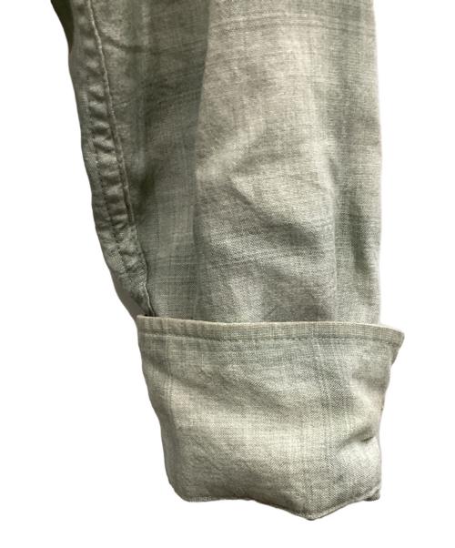 WACKO MARIA（ワコマリア）WACKO MARIA (ワコマリア) レーヨンオンブレチェックシャツ グリーン サイズ:Mの古着・服飾アイテム