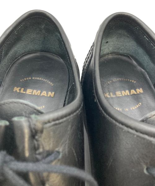 KLEMAN（クレマン）KLEMAN (クレマン) チロリアンシューズ ブラック サイズ:41の古着・服飾アイテム