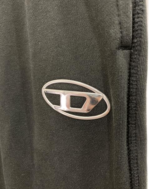 DIESEL（ディーゼル）DIESEL (ディーゼル) ワンポイントスウェットパンツ チャコールグレー サイズ:Sの古着・服飾アイテム