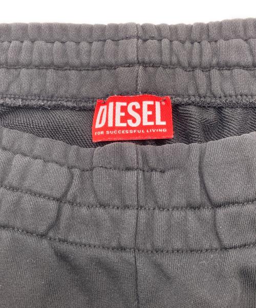 DIESEL（ディーゼル）DIESEL (ディーゼル) ワンポイントスウェットパンツ チャコールグレー サイズ:Sの古着・服飾アイテム