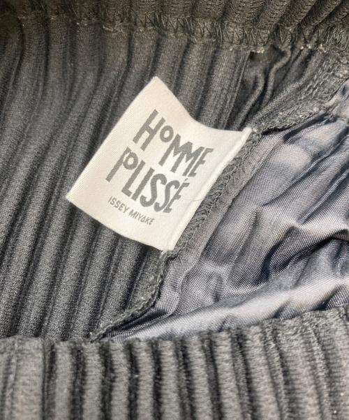 HOMME PLISSE ISSEY MIYAKE（オム プリッセ イッセイ ミヤケ）HOMME PLISSE ISSEY MIYAKE (オム プリッセ イッセイ ミヤケ) プリーツ袴パンツ ブラック サイズ:1の古着・服飾アイテム