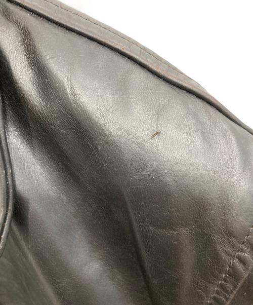 Aero LEATHER（エアロレザー）Aero LEATHER (エアロレザー) シングルライダースジャケット ブラック サイズ:38の古着・服飾アイテム