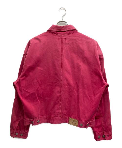 POLO RALPH LAUREN（ポロ・ラルフローレン）POLO RALPH LAUREN (ポロ・ラルフローレン) スイングトップ/ワークジャケット ピンク サイズ:記載なしの古着・服飾アイテム