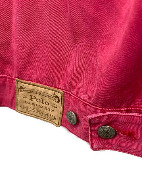 POLO RALPH LAUREN（ポロ・ラルフローレン）POLO RALPH LAUREN (ポロ・ラルフローレン) スイングトップ/ワークジャケット ピンク サイズ:記載なしの古着・服飾アイテム