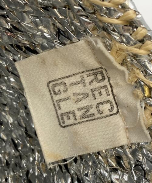 RECTANGLE（レクタングル）rectangle (レクタングル) シルバーカゴバッグ シルバーの古着・服飾アイテム