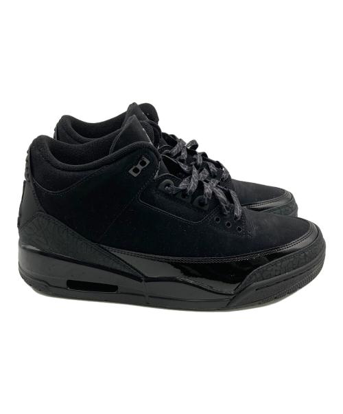 NIKE（ナイキ）NIKE (ナイキ) Air Jordan 3 Retro ブラック サイズ:UK　9.5/cm　28.5の古着・服飾アイテム