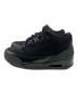NIKE (ナイキ) Air Jordan 3 Retro ブラック サイズ:UK　9.5/cm　28.5：18000円