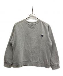 stussy（ステューシー）の古着「前V Sロゴワッペンスウェット」｜グレー