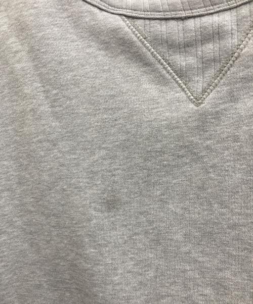 stussy（ステューシー）stussy (ステューシー) 前V Sロゴワッペンスウェット グレー サイズ:Lの古着・服飾アイテム