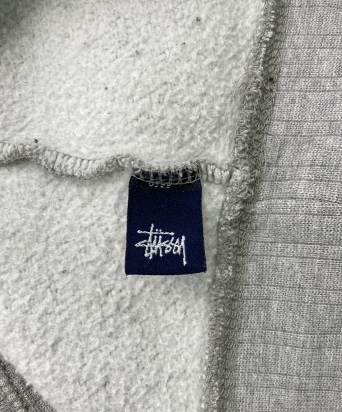 stussy（ステューシー）stussy (ステューシー) 前V Sロゴワッペンスウェット グレー サイズ:Lの古着・服飾アイテム