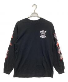 Lyft×THREE TIDES（リフト×スリータイズ）の古着「ICHIBAY HANNYA L/S TEE」｜ブラック