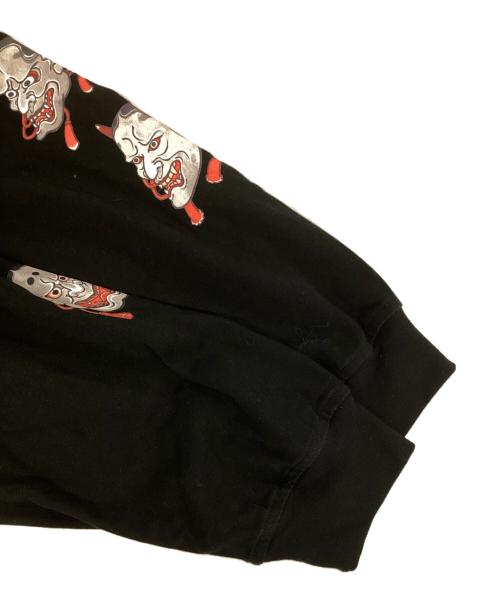 Lyft（リフト）Lyft (リフト) THREE TIDES (スリータイズ) ICHIBAY HANNYA L/S TEE ブラック サイズ:Mの古着・服飾アイテム