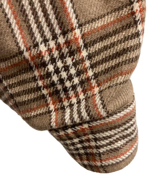 TIGHTBOOTH PRODUCTION（タイトブースプロダクション）TIGHTBOOTH PRODUCTION (タイトブースプロダクション) PLAID FLANNEL JKT ブラウン サイズ:Lの古着・服飾アイテム
