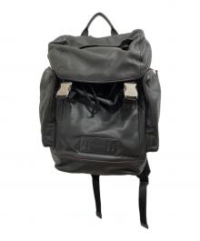 COACH（コーチ）の古着「レザーリュック」｜ブラック