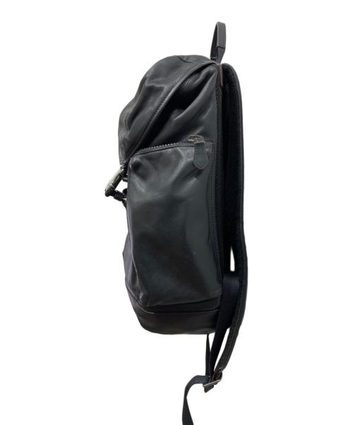 COACH（コーチ）COACH (コーチ) レザーリュック ブラックの古着・服飾アイテム