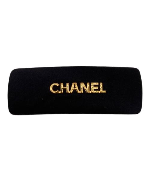 CHANEL（シャネル）CHANEL (シャネル) バレッタ ブラックの古着・服飾アイテム