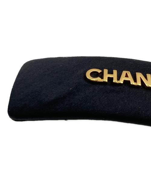 CHANEL（シャネル）CHANEL (シャネル) バレッタ ブラックの古着・服飾アイテム