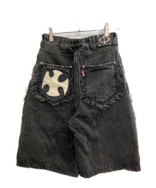 SKOOT（スクート）SKOOT (スクート) UNDERWORLD JORTS ブラック サイズ:Sの古着・服飾アイテム