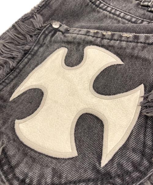 SKOOT（スクート）SKOOT (スクート) UNDERWORLD JORTS ブラック サイズ:Sの古着・服飾アイテム