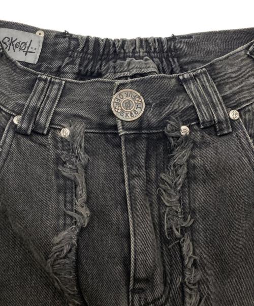 SKOOT（スクート）SKOOT (スクート) UNDERWORLD JORTS ブラック サイズ:Sの古着・服飾アイテム