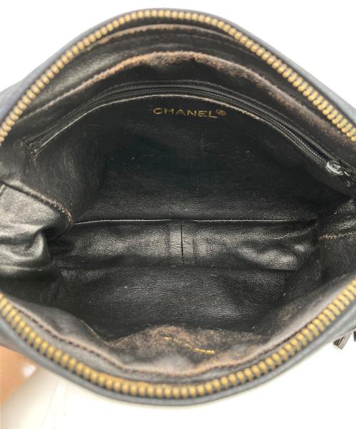 CHANEL（シャネル）CHANEL (シャネル) チェーンショルダーバッグ ブラックの古着・服飾アイテム