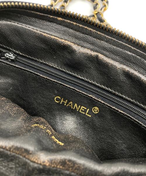 CHANEL（シャネル）CHANEL (シャネル) チェーンショルダーバッグ ブラックの古着・服飾アイテム