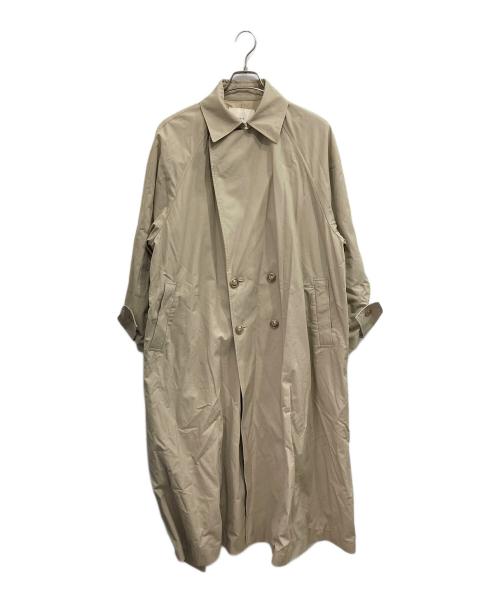 NAVE（ネイブ）NAVE (ネイブ) ライトキャンバス トレンチコート ベージュ サイズ:2の古着・服飾アイテム