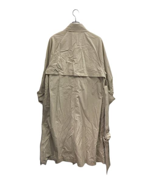 NAVE（ネイブ）NAVE (ネイブ) ライトキャンバス トレンチコート ベージュ サイズ:2の古着・服飾アイテム