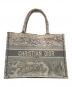 Christian Diorクリスチャン ディオール）の古着「オブリークブックトート ミディアム」｜アイボリー