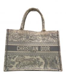 Christian Dior（クリスチャン ディオール）の古着「オブリークブックトート ミディアム」｜アイボリー