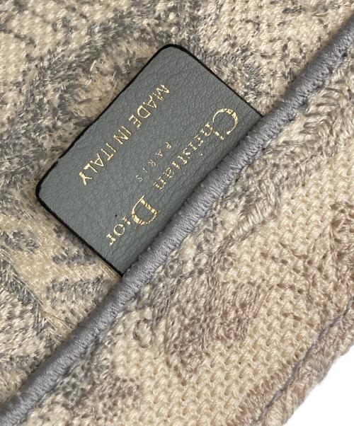 Christian Dior（クリスチャン ディオール）Christian Dior (クリスチャン ディオール) オブリークブックトート ミディアム アイボリーの古着・服飾アイテム