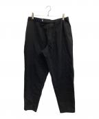 Graphpaperグラフペーパー）の古着「Vist Wool Chef Pants」｜ブラック