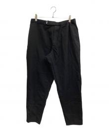 Graphpaper（グラフペーパー）の古着「Vist Wool Chef Pants」｜ブラック
