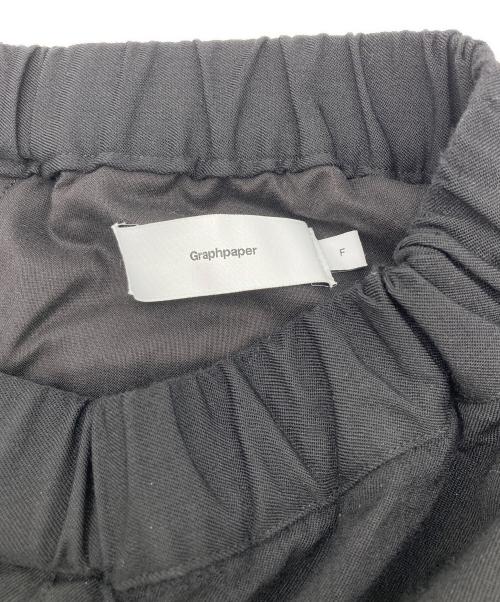 Graphpaper（グラフペーパー）Graphpaper (グラフペーパー) Vist Wool Chef Pants ブラック サイズ:Fの古着・服飾アイテム