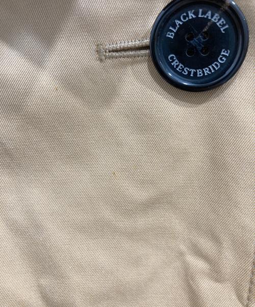 BLACK LABEL CRESTBRIDGE（ブラックレーベル クレストブリッジ）BLACK LABEL CRESTBRIDGE (ブラックレーベル クレストブリッジ) トレンチコート ベージュ サイズ:LLの古着・服飾アイテム
