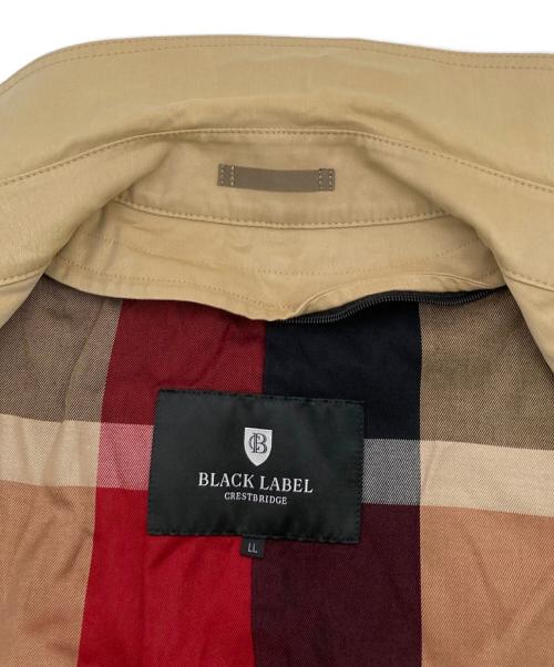 BLACK LABEL CRESTBRIDGE（ブラックレーベル クレストブリッジ）BLACK LABEL CRESTBRIDGE (ブラックレーベル クレストブリッジ) トレンチコート ベージュ サイズ:LLの古着・服飾アイテム
