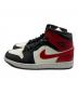NIKE (ナイキ) エア ジョーダン 1 MID レッド×ブラック サイズ:27.5cm/US10.5/UK8/EU42.5 未使用品：9000円
