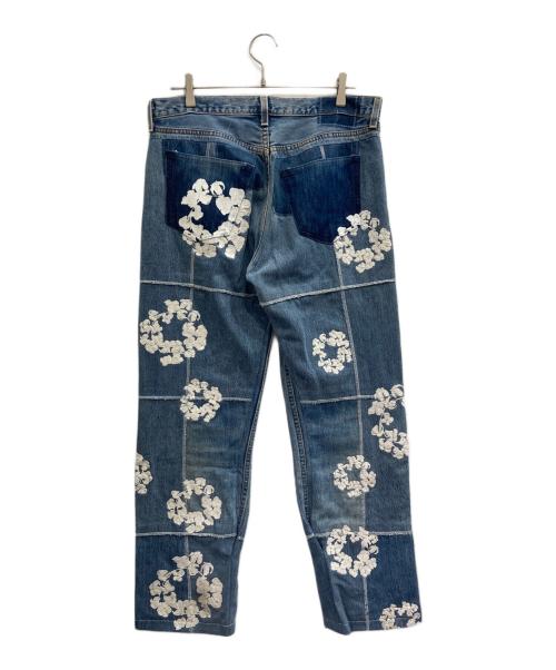 READYMADE（レディメイド）READYMADE (レディメイド) Denim Tears (デニムティアーズ) CTN WREATH DENIM インディゴ サイズ:RANDAMの古着・服飾アイテム